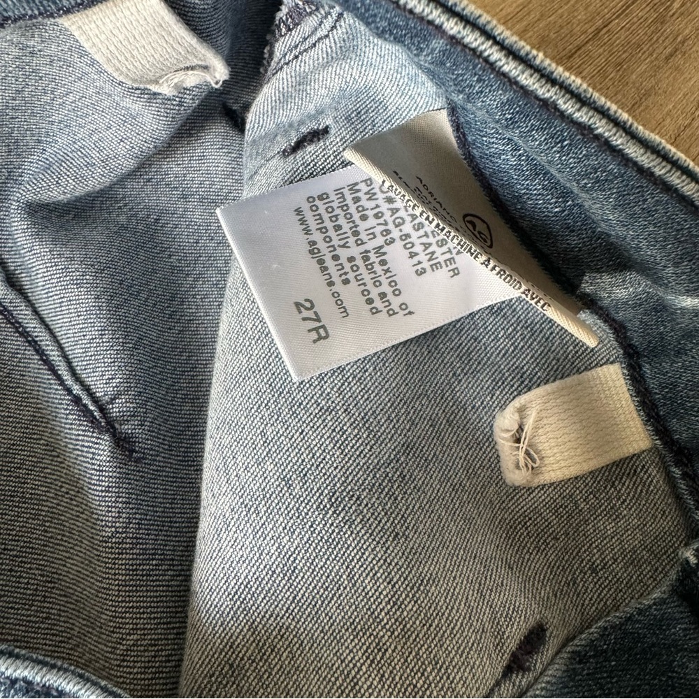 Adriano Goldschmied Anthropologie Retro Stevie Slim Straight Skinny Jeans 27 - Picture 6 of 9